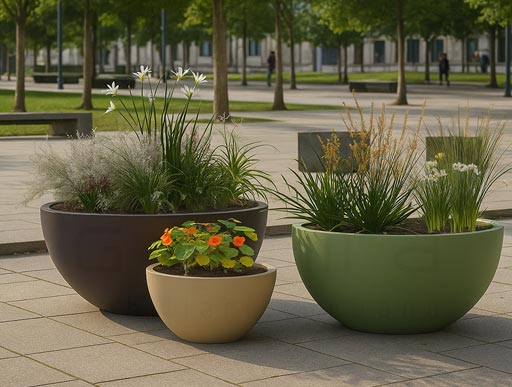 Nuevas Jardineras BOL de Gitma